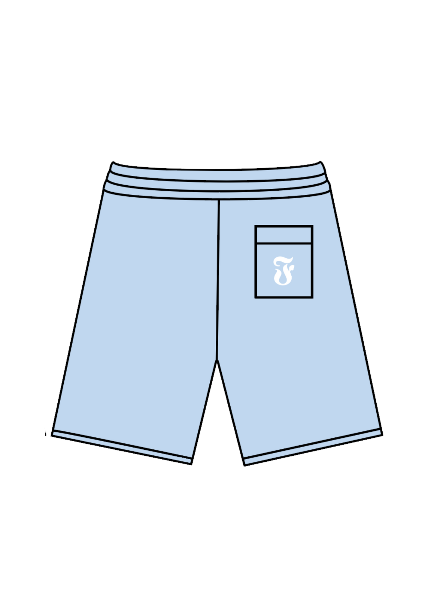 Blue Shorts